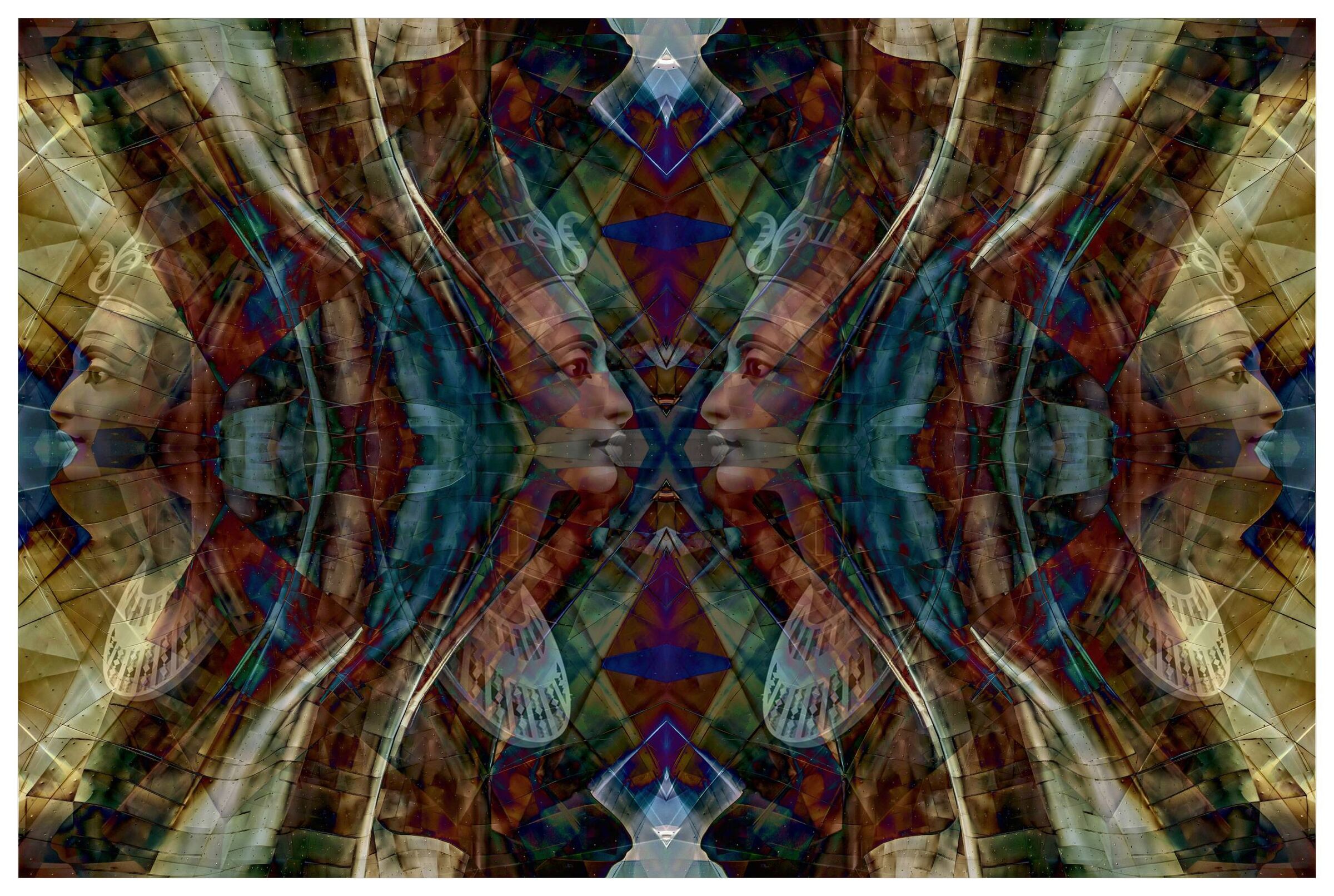 Steel Nefertiti color 