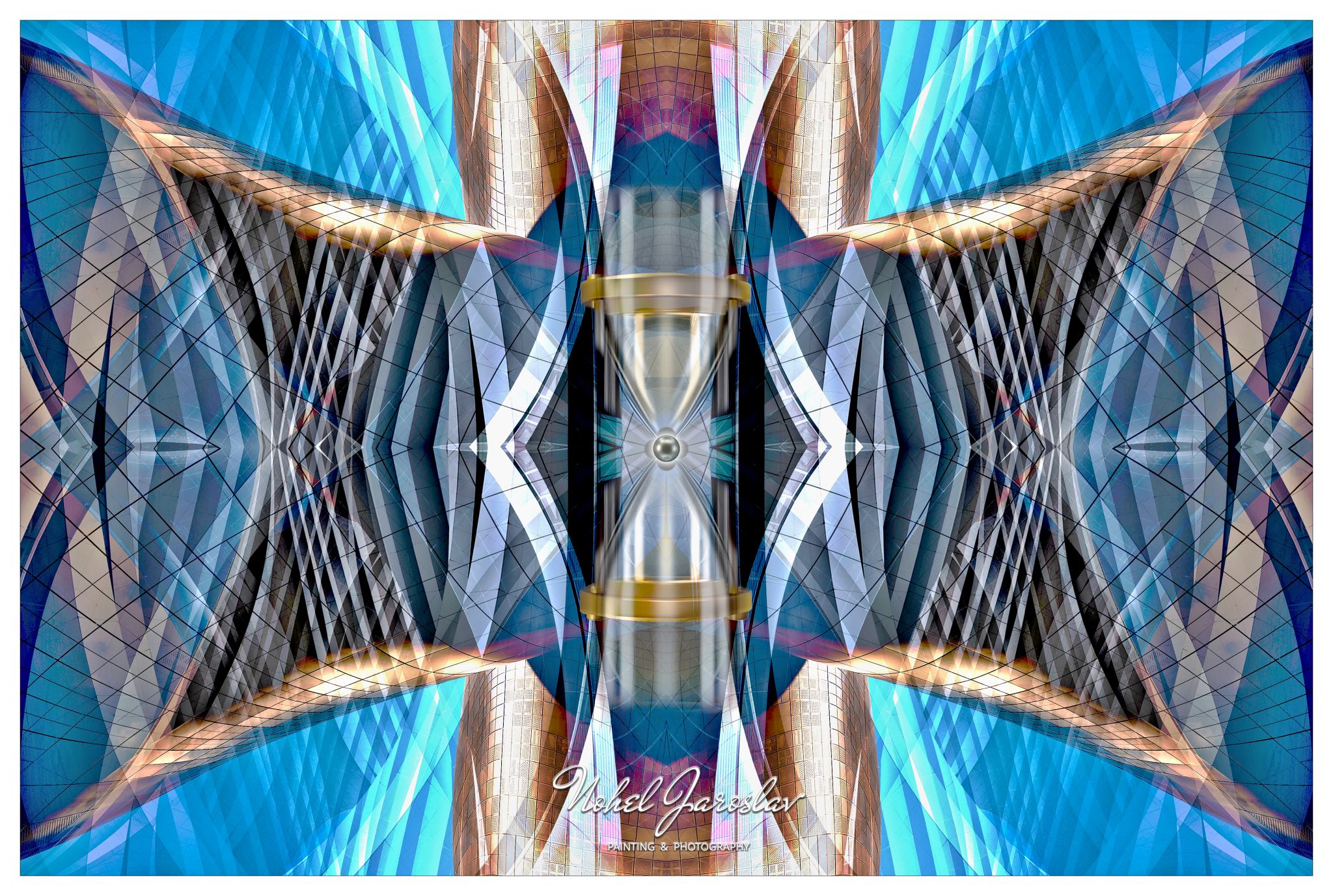 Time Lapse Spiral Geometric